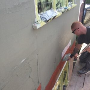 external plastering job in didsbury