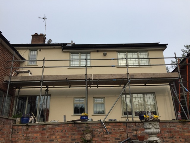 a recent job we carried out for rendering in didsbury